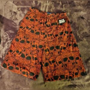 Rock Band Official Merchandise Skull Shorts